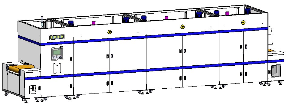 8m Class 100 Tunnel Oven 